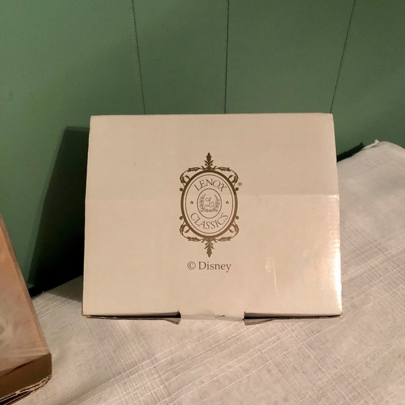 Vtg Disney Lenox Mickey Minnie Mouse Full Lead Crystal Salt & Pepper Shakers 4" - Picture 2 of 9